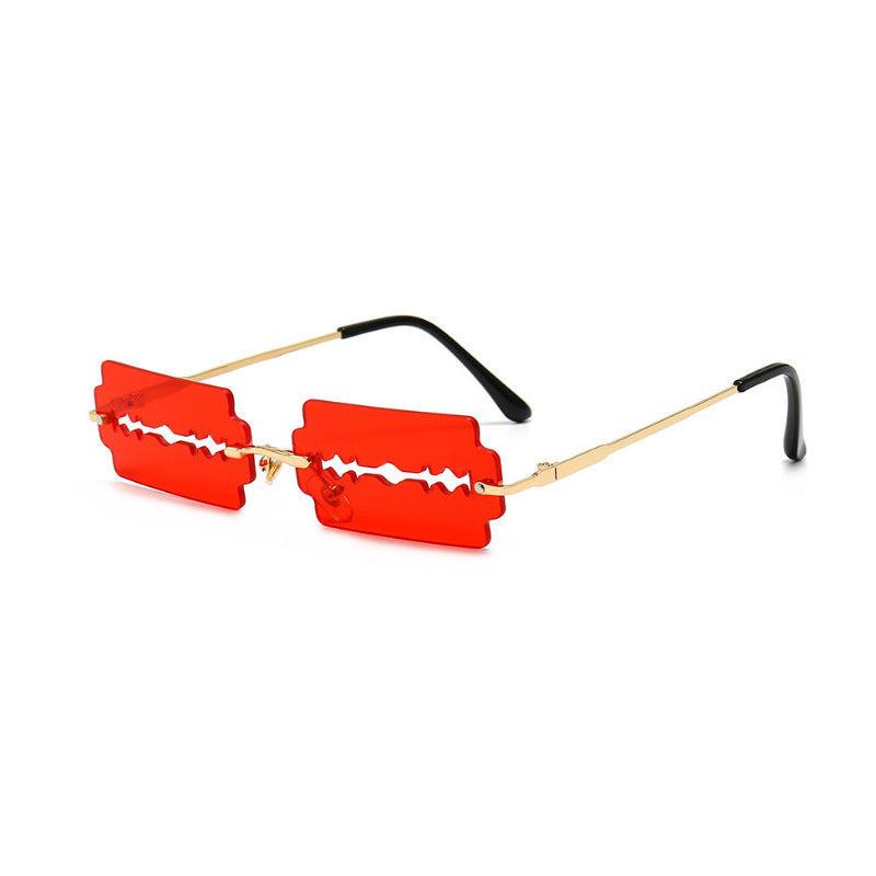 Trendy Hollow Blade Style Sunglasses for Fashionistas