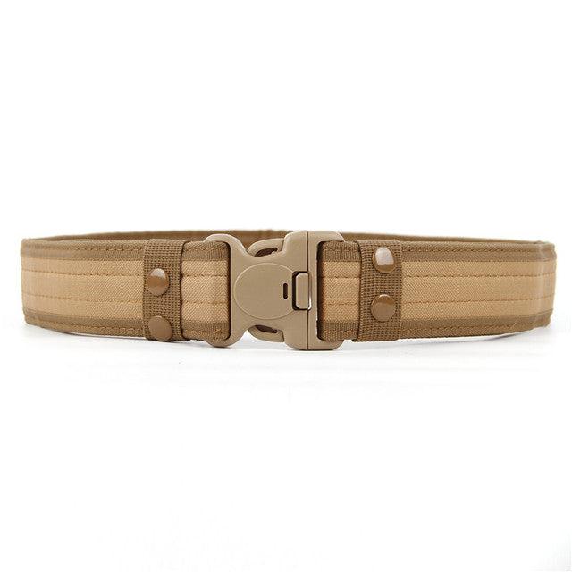 Quickfit Tactical Canvas Belt for Men - Army Style