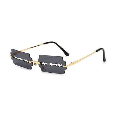 Trendy Hollow Blade Style Sunglasses for Fashionistas