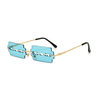 Trendy Hollow Blade Style Sunglasses for Fashionistas