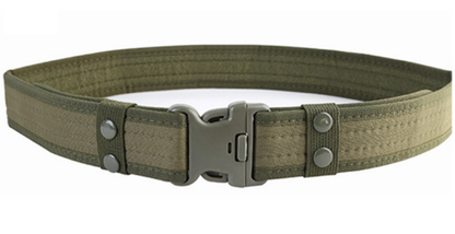 Quickfit Tactical Canvas Belt for Men - Army Style