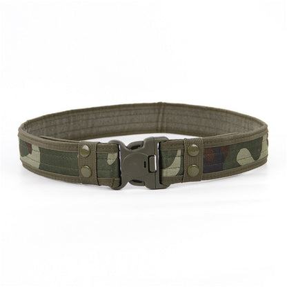 Quickfit Tactical Canvas Belt for Men - Army Style