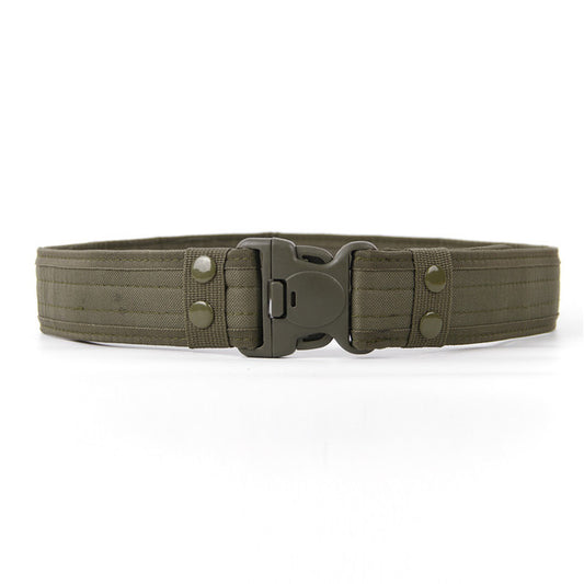 Quickfit Tactical Canvas Belt for Men - Army Style